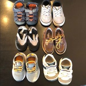 Toddler boy shoes size 5 lot